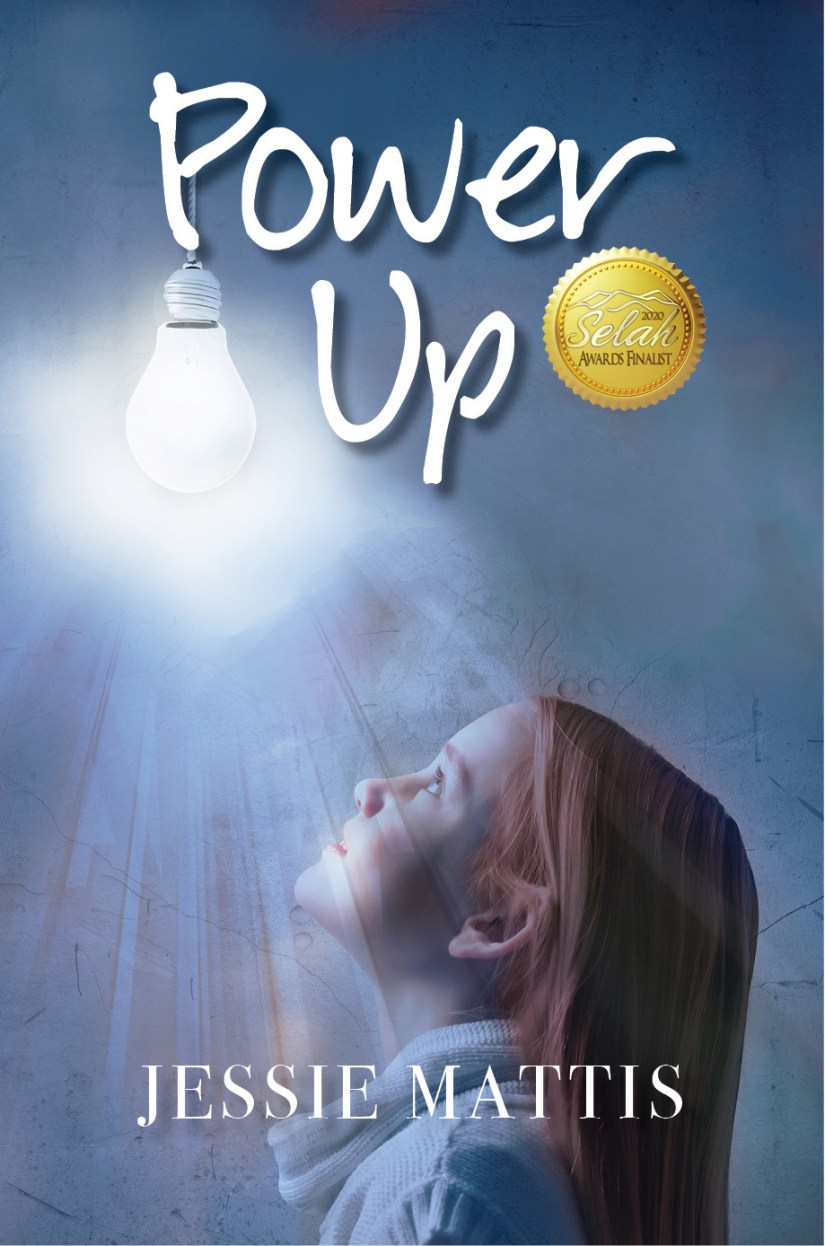 power up cover with award seal